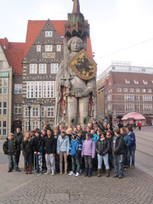 Pellwormer Schüler in Bremen